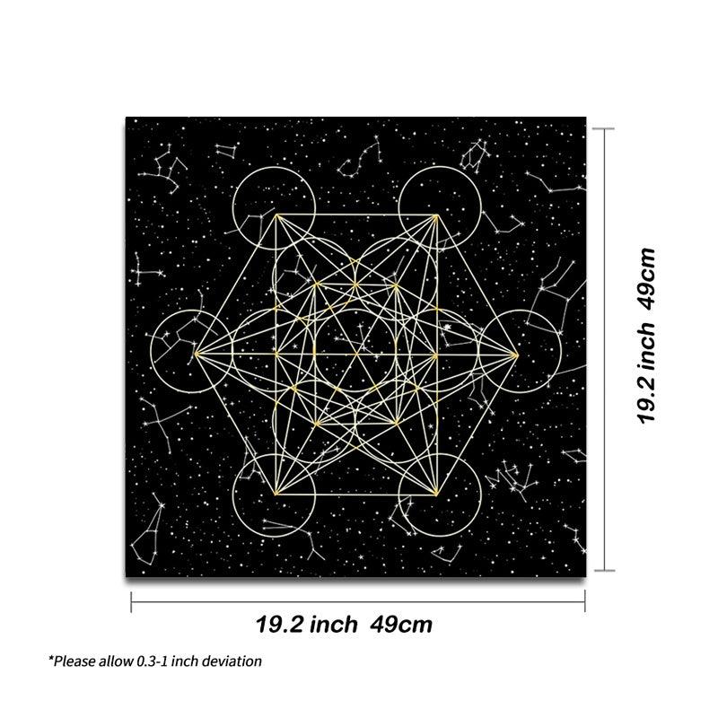 Tarot Tapestry Zodiac Tarot Tablecloth Scarf Altar Cloth Tarot Cloth