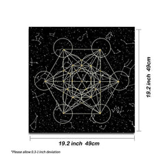 Tarot Tapestry Zodiac Tarot Tablecloth Scarf Altar Cloth Tarot Cloth