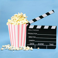 12pcs Pink Popcorn Boxes Striped Polka Dot Candy Box