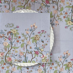 20pcs Wild Flowers Party Napkins Tea Party Birthday Decor Tissue Holiday