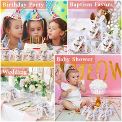 Set Back Gift Angel Keychain 12 Packs Candy Boxes Thank You Cards