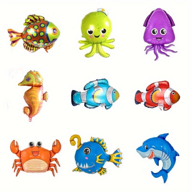 Summer Sea Animals Birthday Party Background Decor