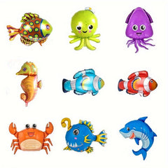 Summer Sea Animals Birthday Party Background Decor