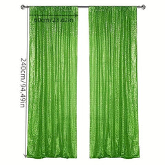 2pcs Sequin Backdrop Cloth Wedding Decoration
