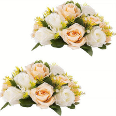 2pcs Artificial Flower Ball Arrangement Bouquet Wedding Flower Balls