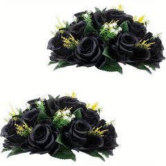 2pcs Artificial Flower Ball Arrangement Bouquet Wedding Flower Balls