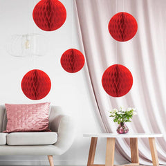 3pcs Honeycomb Ball Decorative Charm for DIY Party Decoration