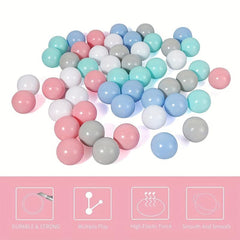 20pcs Soft Plastic Ocean Ball Pit Balls for Play Tent Water Pool Game