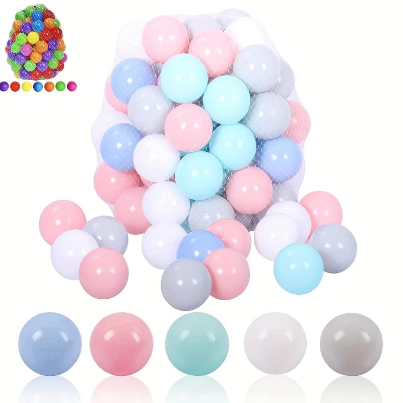 20pcs Soft Plastic Ocean Ball Pit Balls for Play Tent Water Pool Game