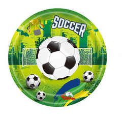 Football Theme Green Tableware Set