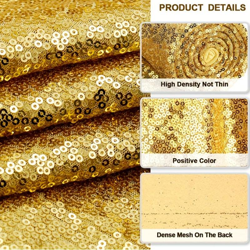 Rose Gold Sequin Table Runner Wedding Party Christmas Decor