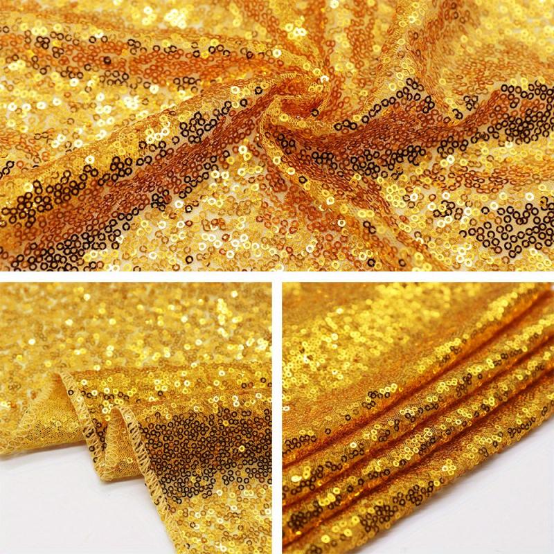 Rose Gold Sequin Table Runner Wedding Party Christmas Decor