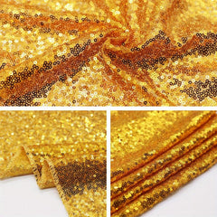 Rose Gold Sequin Table Runner Wedding Party Christmas Decor