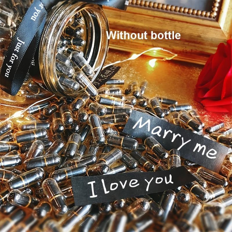 100pcs DIY Confession Capsules - Secret Love Letters