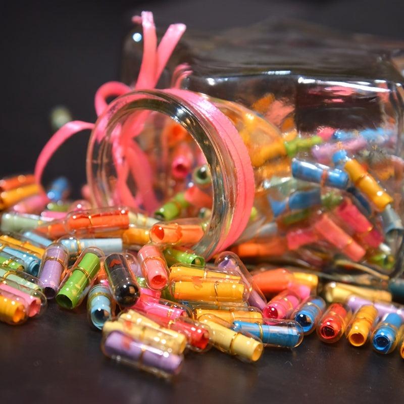 100pcs DIY Confession Capsules - Secret Love Letters
