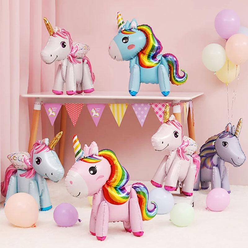 Unicorn Balloon Party Birthday Decorations Baby Shower Aluminum Film Balloon