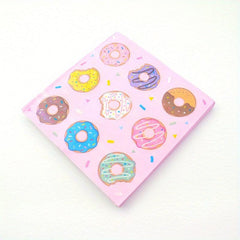 Donut Themed Party Dinnerware Set for 20 Guests