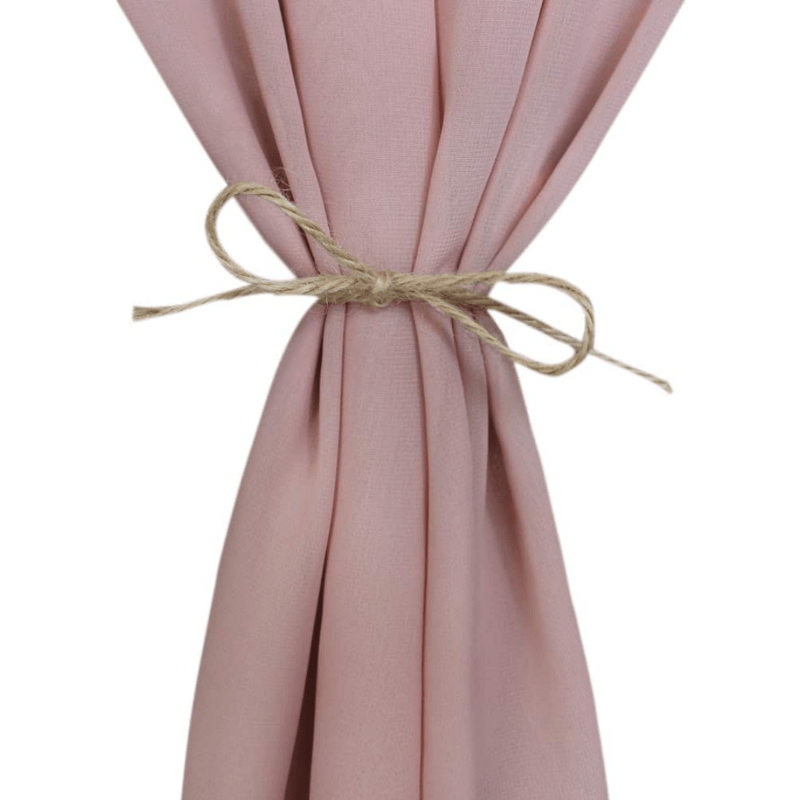 1pc Dusty Rose Chiffon Table Runner Wedding Sheer Bridal Shower Decor