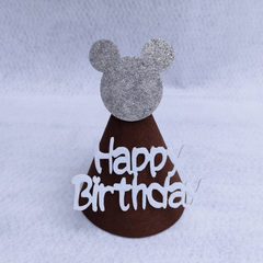 Glitter Star Birthday Hat for Kids' Parties and Summer Holidays