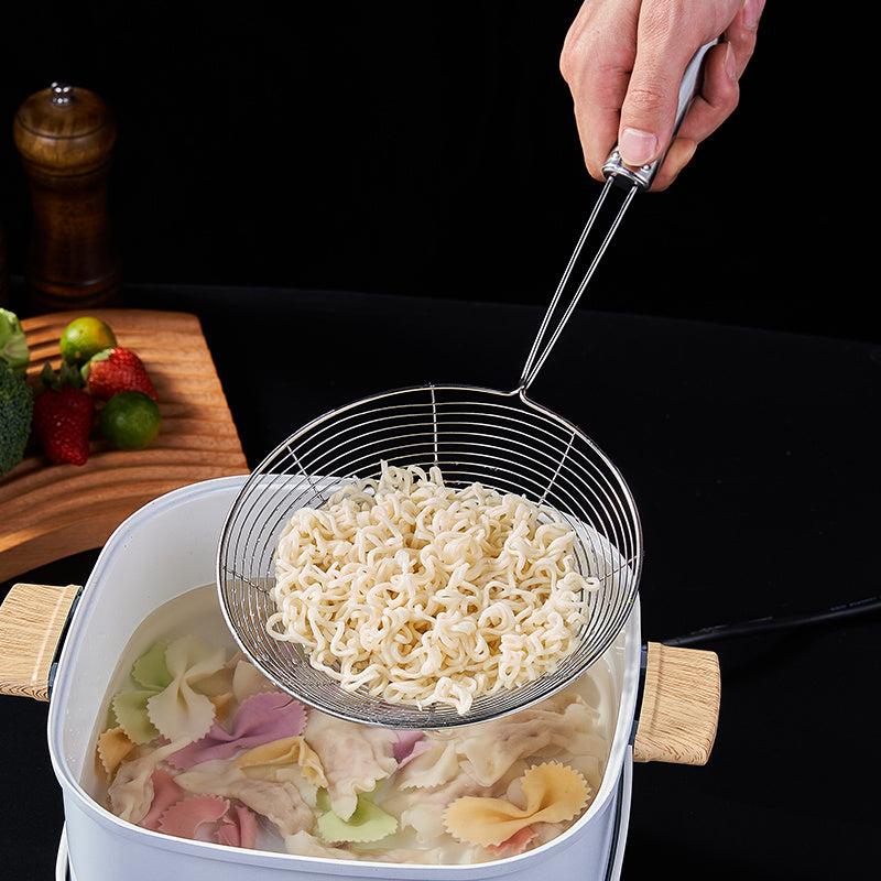 Stainless Steel Filter Mesh Hot Pot Frying Filter Large Colander Grid