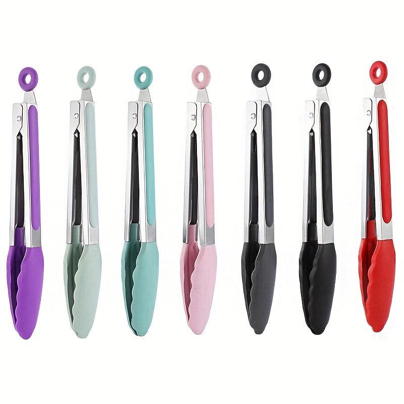 5pcs Stainless Steel Food Tongs for Buffet Multi-Use