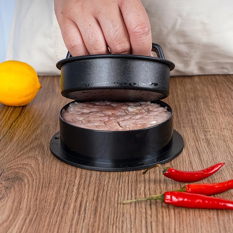 3-in-1 Burger Press Patty Maker Non-Stick Stuffed Burger Mold BBQ Grill Tool