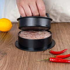 3-in-1 Burger Press Patty Maker Non-Stick Stuffed Burger Mold BBQ Grill Tool