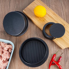 3-in-1 Burger Press Patty Maker Non-Stick Stuffed Burger Mold BBQ Grill Tool
