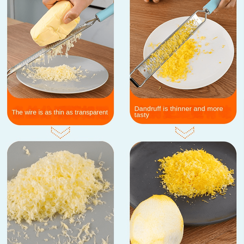 Multifunctional Stainless Steel Cheese Grater Zester