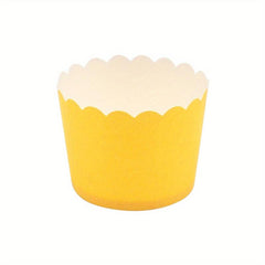 50pcs Disposable Flower Pattern Cupcake Liners 5cmx4 Baking Tools