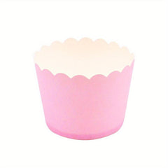 50pcs Disposable Flower Pattern Cupcake Liners 5cmx4 Baking Tools