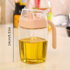 Large Capacity Glass Bottle Leak-proof Soy Sauce Dispenser