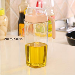 Large Capacity Glass Bottle Leak-proof Soy Sauce Dispenser