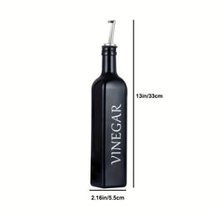 Stylish Vinegar Dispenser Set with Tweezers - Essential Kitchen Gadget