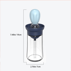 Silicone Dispenser Bottle with Brush for Cooking BBQ Pancake