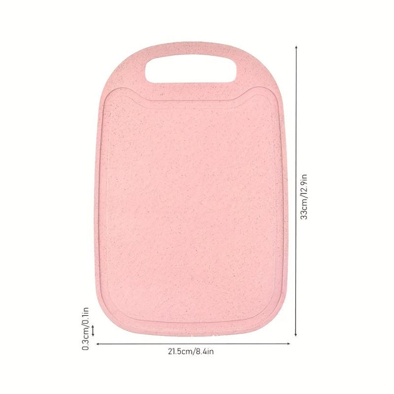 Durable Straw Kitchen Cutting Board for Easy Food Prep