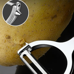 Zinc Alloy Stainless Steel Peeler for Fruit and Vegetable Peeling