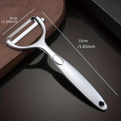 Zinc Alloy Stainless Steel Peeler for Fruit and Vegetable Peeling