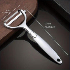 Zinc Alloy Stainless Steel Peeler for Fruit and Vegetable Peeling