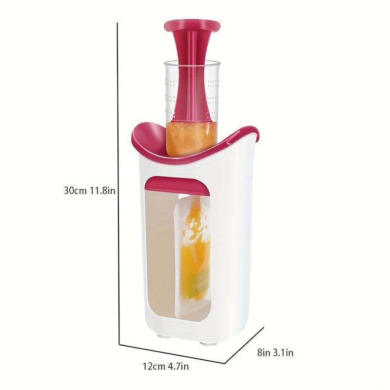 Children Puree Squeezer Squeeze Station Pouch Filling Station