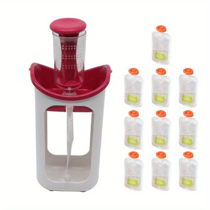 Children Puree Squeezer Squeeze Station Pouch Filling Station