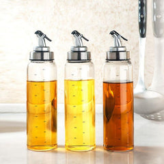 Olive And Vinegar Glass Dispenser Control Switch Lid