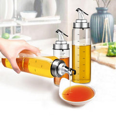 Olive And Vinegar Glass Dispenser Control Switch Lid