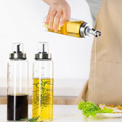 Olive And Vinegar Glass Dispenser Control Switch Lid