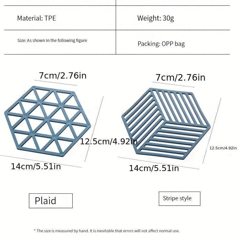 Silicone Insulated Mat Non Slip Heat Resistant Kitchen Hot Pad