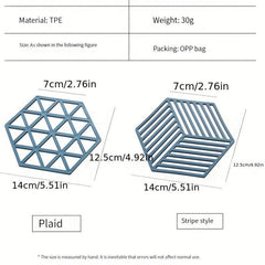 Silicone Insulated Mat Non Slip Heat Resistant Kitchen Hot Pad