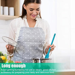Heat Resistant Silicone Mixing Spoon with Long Handle for Easy Stirring