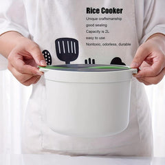 Microwave Rice Steamer Cookware for Office Family