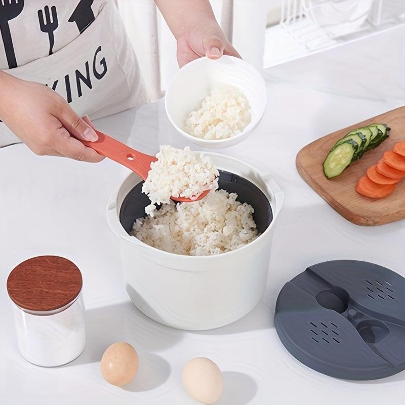 Microwave Rice Steamer Cookware for Office Family