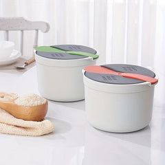 Microwave Rice Steamer Cookware for Office Family